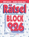 Buchcover Rätselblock 226