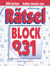 Buchcover Rätselblock 231