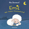 Buchcover Emil das kleine Einschlafschaf. Eine Gutenachtgeschichte zum Vorlesen und Betrachten. Pappbilderbuch ab 18 Monaten. Vom 