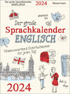 Buchcover Der große Sprachkalender Englisch 2024
