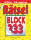 Buchcover Rätselblock 333