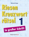 Buchcover Riesen-Kreuzworträtsel in großer Schrift 1