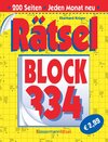 Buchcover Rätselblock 334