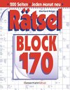 Buchcover Rätselblock 170 - 5er Einheit