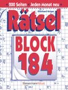 Buchcover Rätselblock 184 - 5er Einheit