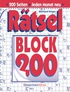 Buchcover Rätselblock 200 - 5er Einheit
