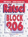 Buchcover Rätselblock 206 - 5er Einheit