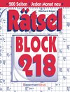 Buchcover Rätselblock 218 - 5er Einheit