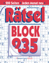 Buchcover Rätselblock 235 (5 Exemplare à 2,99 €)