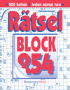 Buchcover Rätselblock 254 (5 Exemplare à 2,99 €)