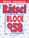 Buchcover Rätselblock 258 (5 Exemplare à 2,99 €)