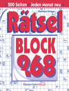 Buchcover Rätselblock 268 (5 Exemplare à 2,99 €)