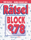 Buchcover Rätselblock 278 (5 Exemplare à 2,99 €)