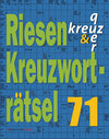 Buchcover Riesen-Kreuzworträtsel 71 (5 Exemplare à 2,99 €)
