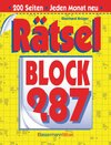 Buchcover Rätselblock 287 (5 Exemplare à 2,99 €)