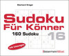 Buchcover Sudoku für Könner 16 (5 Exemplare à 2,99 €)