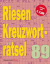 Buchcover Riesen-Kreuzworträtsel 89 (5 Exemplare à 3,99 €)