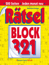 Buchcover Rätselblock 321 (5 Exemplare à 2,99 €)