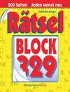 Buchcover Rätselblock 329 (5 Exemplare à 2,99 €)