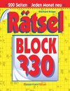 Buchcover Rätselblock 330 (5 Exemplare à 2,99 €)
