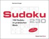 Buchcover Sudokublock 230 (5 Exemplare à 2,99 €)