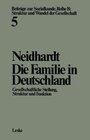 Buchcover Die Familie in Deutschland