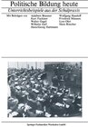 Buchcover Politische Bildung heute