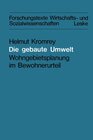 Buchcover Die gebaute Umwelt
