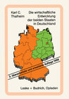 Buchcover Die wirtschaftliche Entwicklung der beiden Staaten in Deutschland