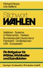 Buchcover Stichwort: Wahlen