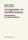 Buchcover Immigranten im Wohlfahrtsstaat