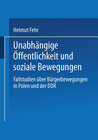 Buchcover Unabhängige Öffentlichkeit und soziale Bewegungen