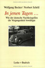 Buchcover In jenen Tagen ...