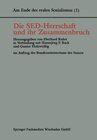 Buchcover Die SED-Herrschaft und ihr Zusammenbruch