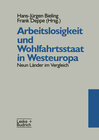 Buchcover Arbeitslosigkeit und Wohlfahrtsstaat in Westeuropa