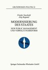 Buchcover Modernisierung des Staates