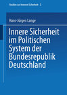 Buchcover Innere Sicherheit im Politischen System der Bundesrepublik Deutschland