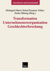 Buchcover Transformation — Unternehmensreorganisation — Geschlechterforschung