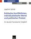 Buchcover Politische Konfliktlinien, individualistische Werte und politischer Protest