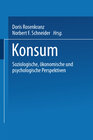 Buchcover Konsum