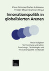 Buchcover Innovationspolitik in globalisierten Arenen