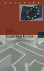 Buchcover Sozialraum Europa