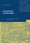 Buchcover Georg Simmel und Max Weber