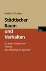 Buchcover Städtischer Raum und Verhalten