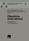 Buchcover Öffentliche Unternehmen