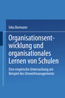 Buchcover Organisationsentwicklung und organisationales Lernen von Schulen