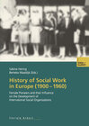 Buchcover History of Social Work in Europe (1900–1960)
