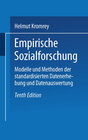 Buchcover Empirische Sozialforschung