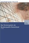 Buchcover Das Parteiensystem der Bundesrepublik Deutschland