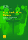 Buchcover How Institutions Change